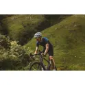 jersey FORCE SMOOTH short sl, blue-black