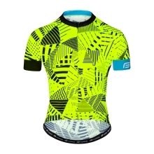 jersey FORCE SHARD short sleeves, fluo