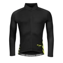 jersey FORCE SPIKE long sleeves, black-fluo
