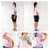 jersey FORCE SPLASH LADY short sl, pink-blue