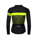 jersey FORCE SPRAY LADY long sl, army-fluo
