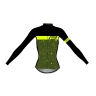 jersey FORCE SPRAY LADY long sl, army-fluo M