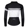 jersey FORCE SPRAY LADY long sl, white-black