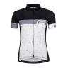 jersey FORCE SPRAY LADY short sl, white-black