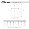 jersey FORCE SPRAY LADY short sl, white-black