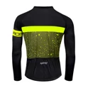 jersey FORCE SPRAY long sleeves, army-fluo
