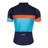 jersey FORCE SPRAY short sleeves, blue-orange