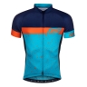 jersey FORCE SPRAY short sleeves, blue-orange