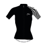 jersey FORCE STREAM LADY short sl, black M