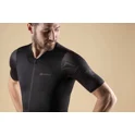 jersey FORCE STREAM short sleeves, black 