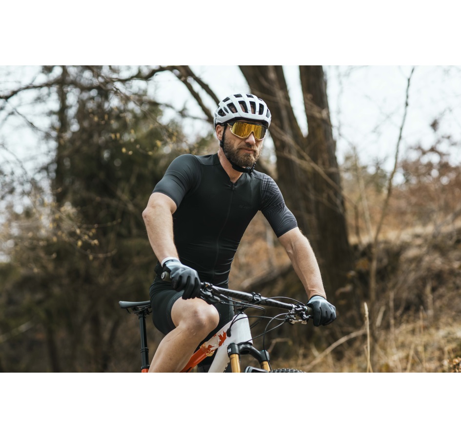 jersey FORCE STREAM short sleeves, black 