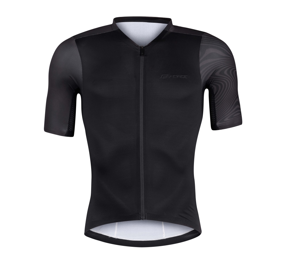 jersey FORCE STREAM short sleeves, black L