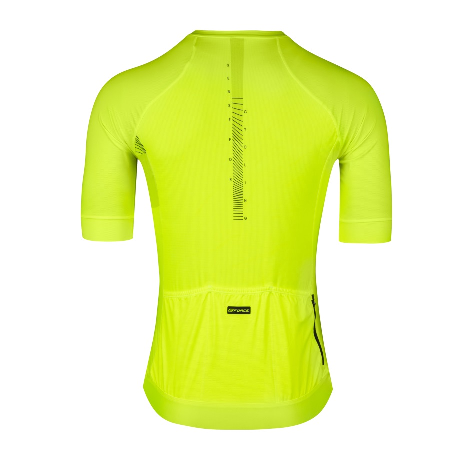 jersey FORCE SWAY short sl, fluo