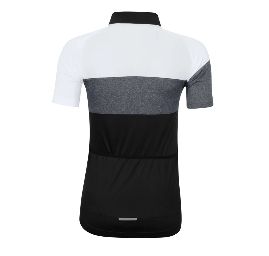 jersey FORCE VIEW LADY short sl, blck-wht-grey