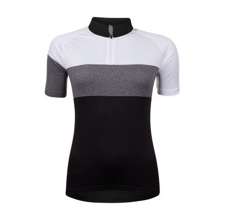 jersey FORCE VIEW LADY short sl, blck-wht-grey