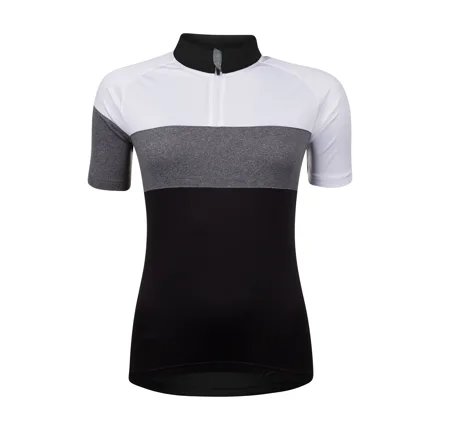 jersey FORCE VIEW LADY short sl, blck-wht-grey
