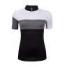 jersey FORCE VIEW LADY short sl, blck-wht-grey XS