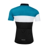 jersey FORCE VIEW short sl.,black-blue-white