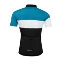 jersey FORCE VIEW short sl.,black-blue-white