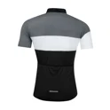 jersey FORCE VIEW short sl.,black-grey-white