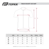 jersey FORCE VISION LADY short sl, fluo