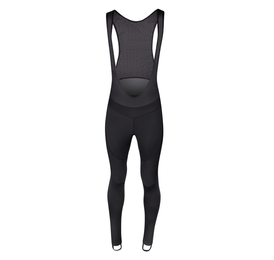 kalhoty F BRIGHT LADY se šráky bez vložky, črn S