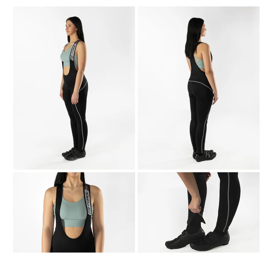 kalhoty F REFLEX LINE LADY s vložkou, černé