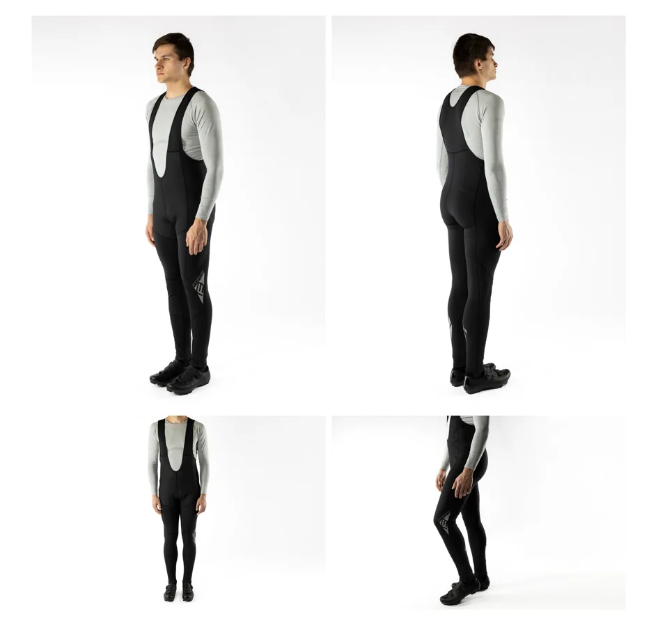 kalhoty F SHARD WINDSTER se šráky bez vl, črn