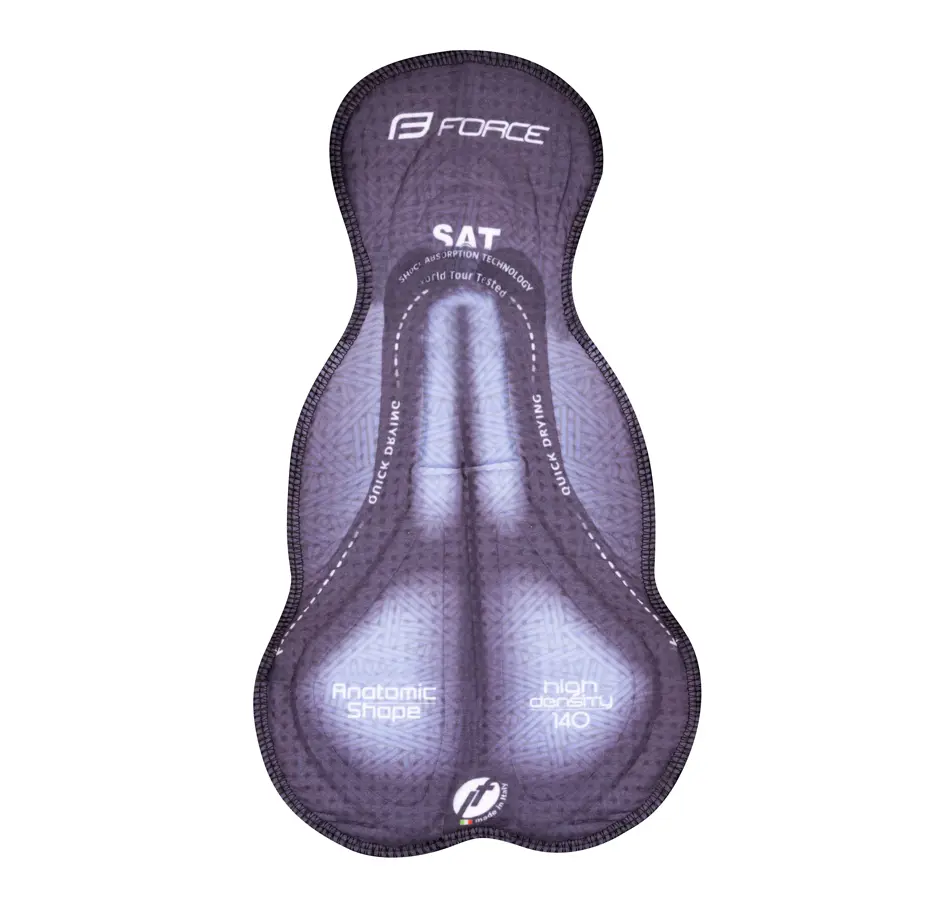 kalhoty FORCE EXTREME s vložkou, černé