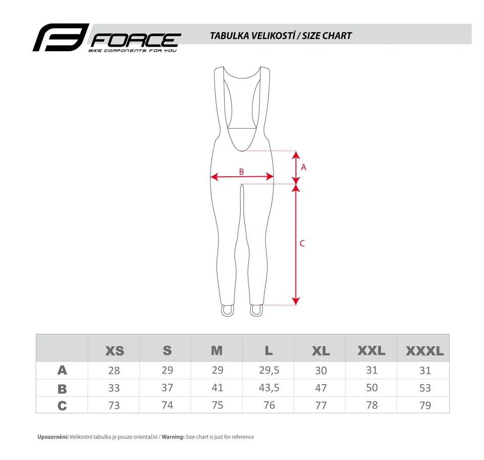 kalhoty FORCE Z68 se šráky a vložkou, černé 