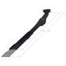 kickstand F E-BIKE 24-29" Al rear, 18/40mm, black