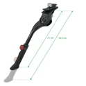 kickstand F KID 16-20" Al, w/ counterpart, black