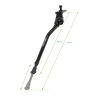 kickstand F RAF 20-28"und.frame,w/o counterpart,bl