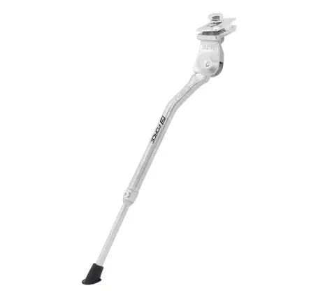 kickstand F TOP 20-28" Al, w/ counterpart, silver
