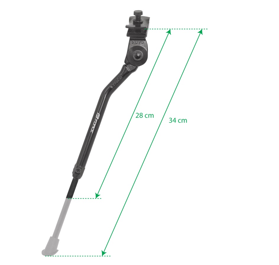 kickstand F TOP 20-29" und.frame,w/ counterpart,bl