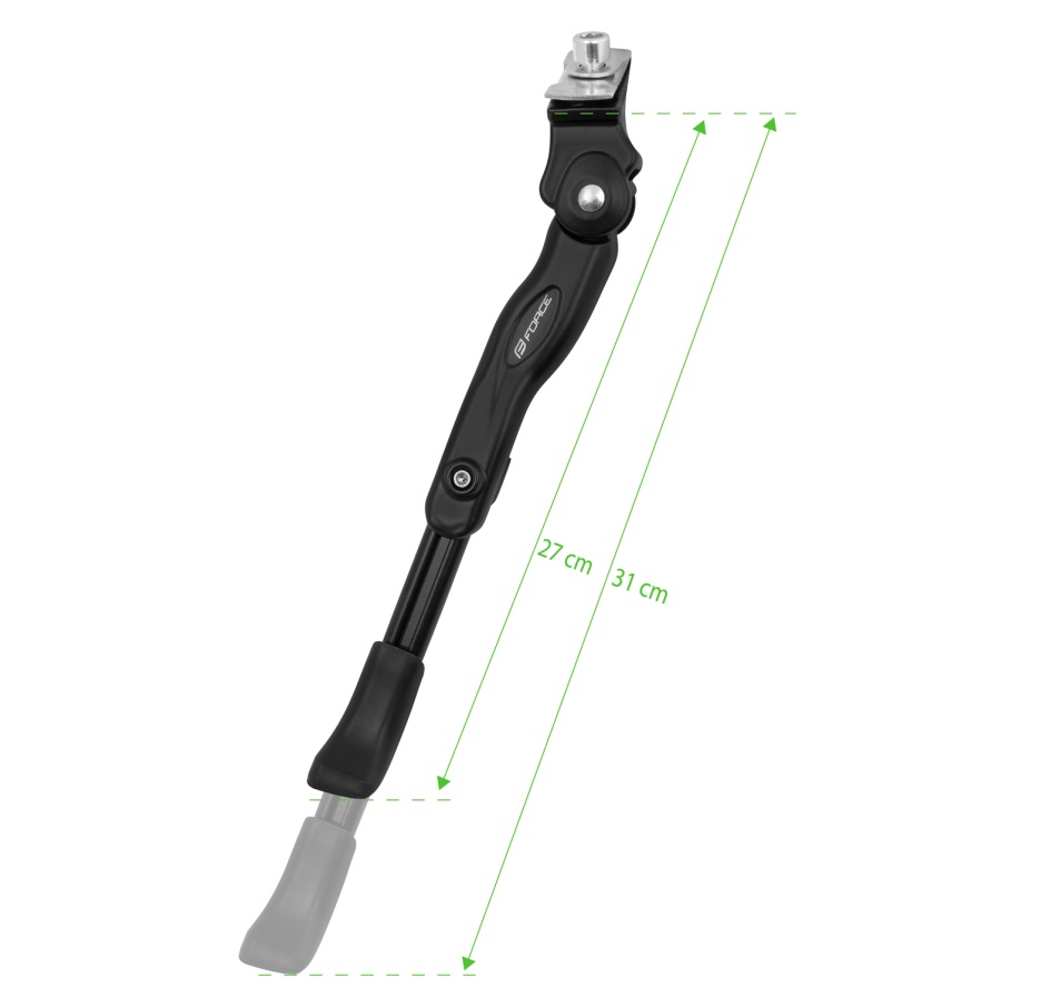 kickstand FORCE 22-29" Al, w/ counterpart, bl