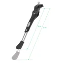 kickstand FORCE LUX 24-28" Al, w/ counterpart, bl