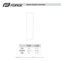 knee warmers FORCE RACE,black