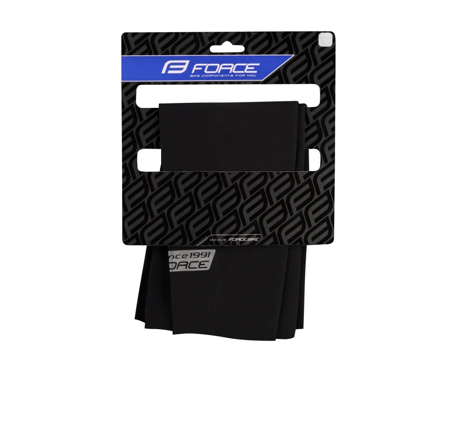 knee warmers FORCE RACE,black