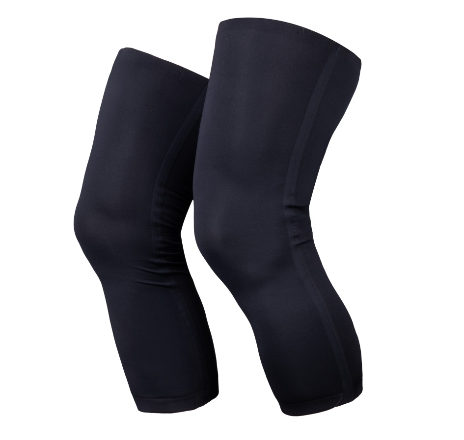 knee warmers FORCE RUSH, taped, black XS-S