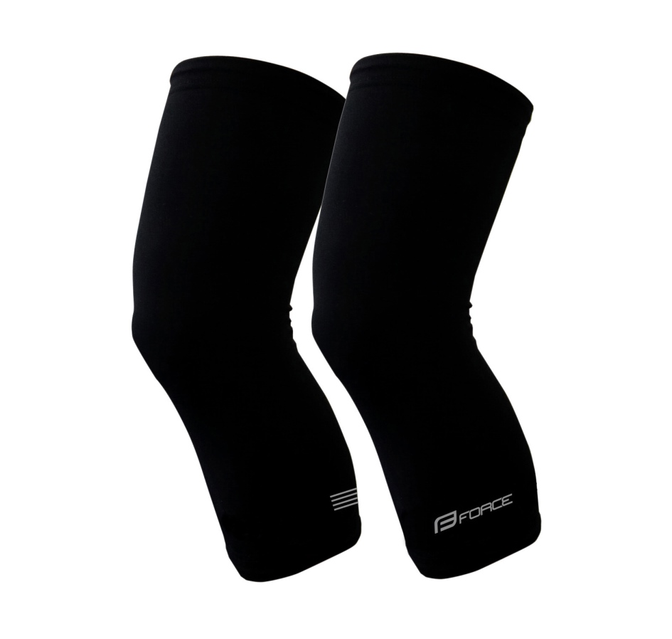 knee warmers FORCE TERM, black 