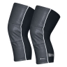 knee warmers FORCE WIND-X, black 