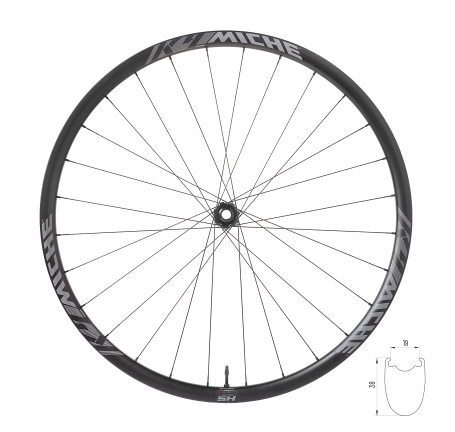kola MTB MICHE K4 SH 25 AWR DISC plášťová