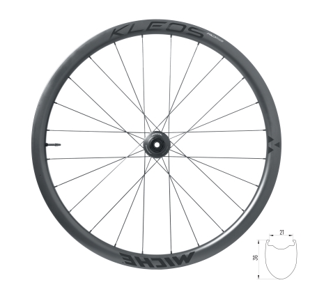 kola silniční MICHE KLEOS RD 36 DISC plášťová