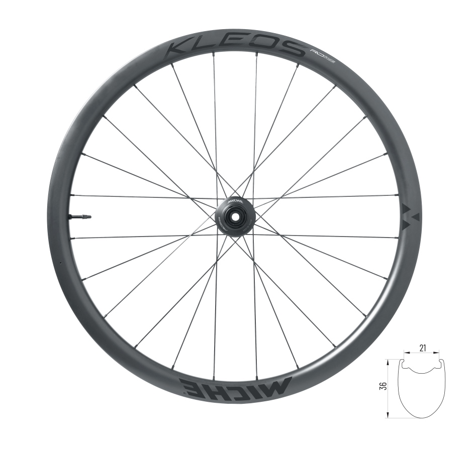 kola silniční MICHE KLEOS RD 36 DISC SH plášťová