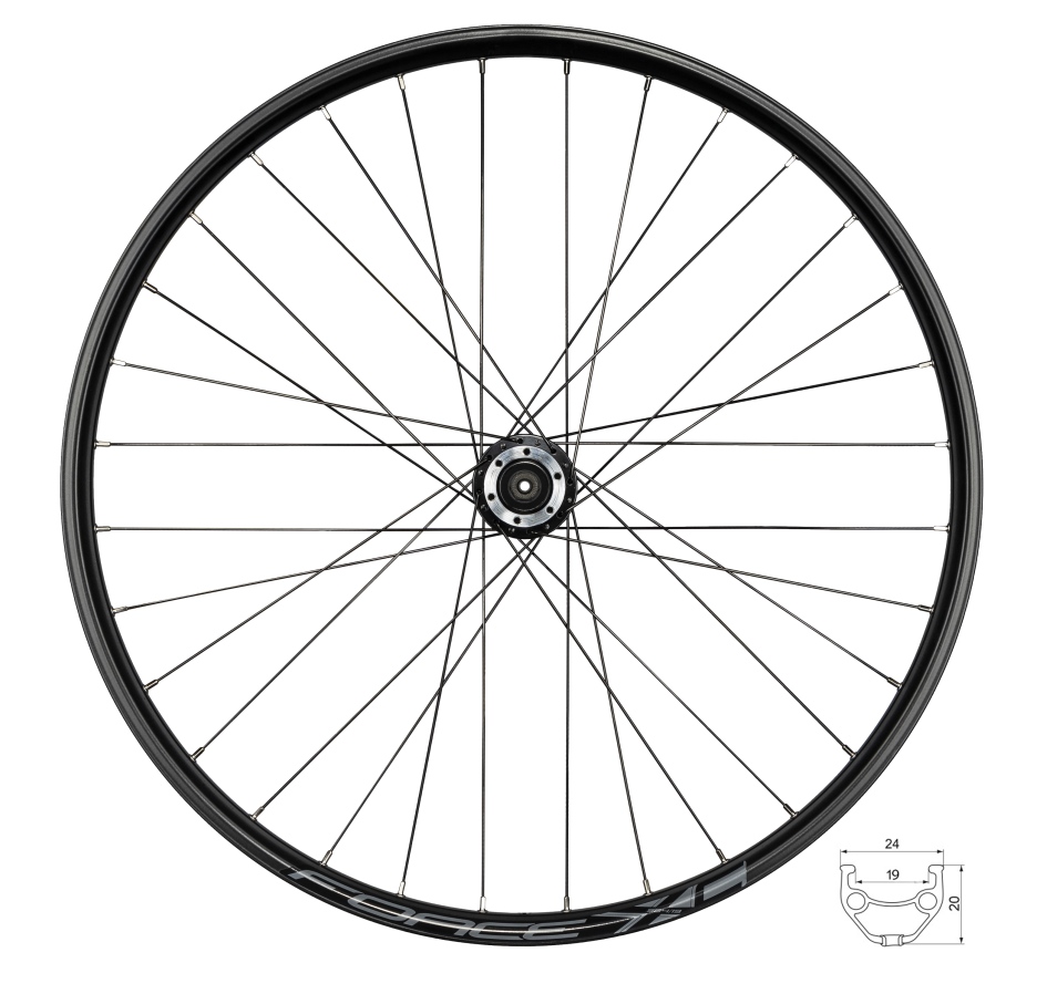 kolo přední FORCE XC DISC 584x19 F804332-6d 32d