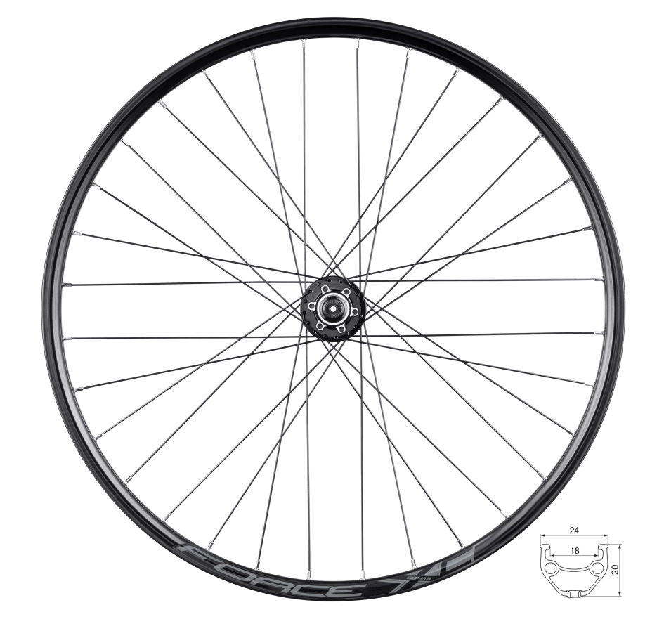 kolo přední FORCE XC DISC 584x19 F804342-6d 32d