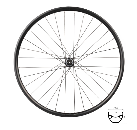 kolo přední FORCE XC DISC 584x23 TX505-CL 32d
