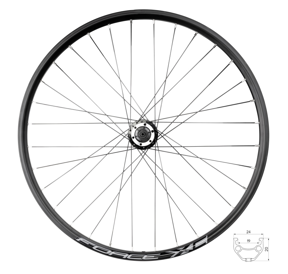 kolo zadní FORCE XC DISC 559x19 F804333-6d 32d