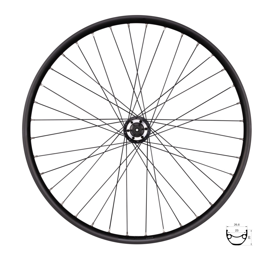 kolo zadní FORCE XC DISC 559x23 F804337-6d 36d 